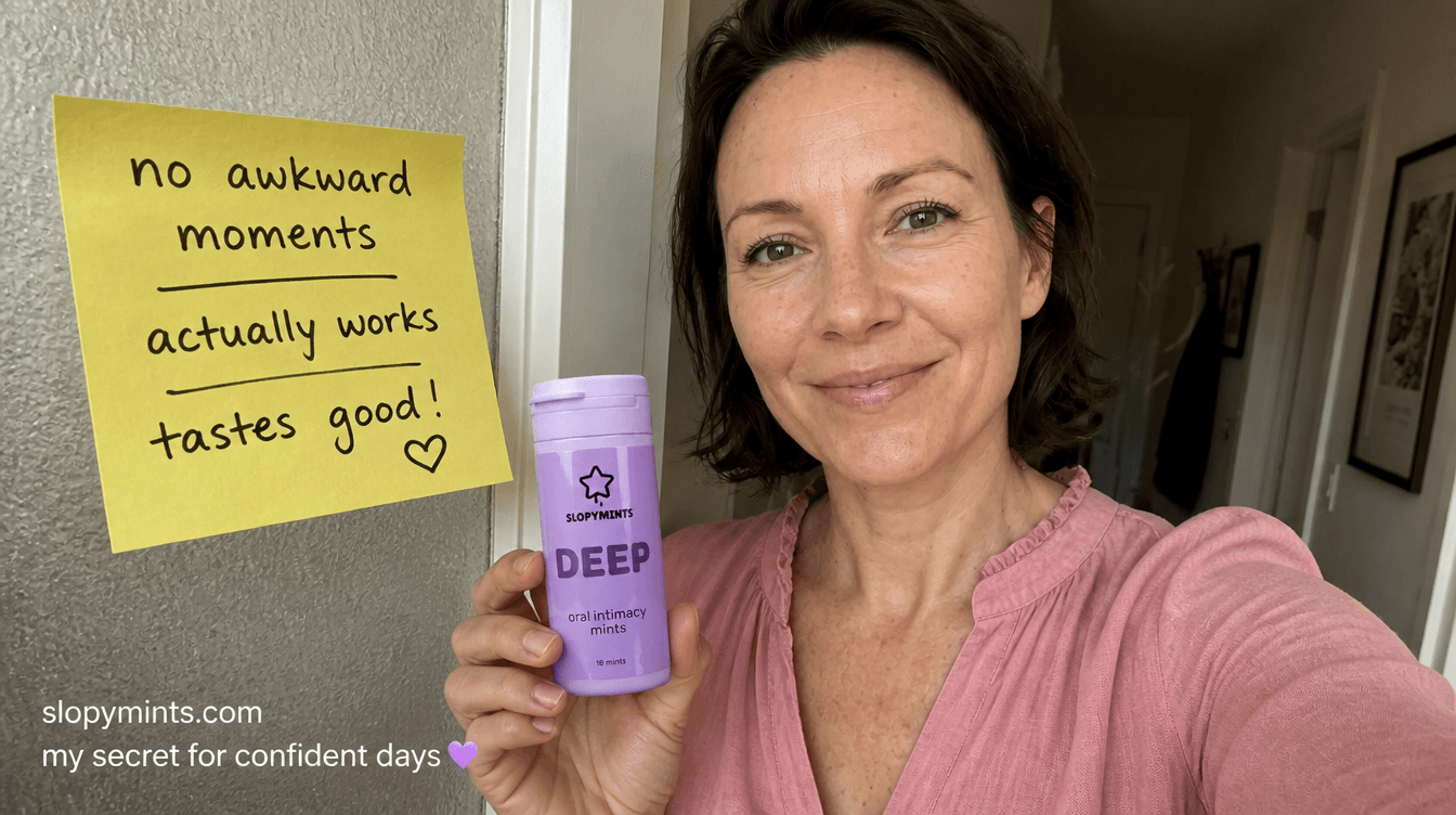 Customer testimonial — woman in her 40s