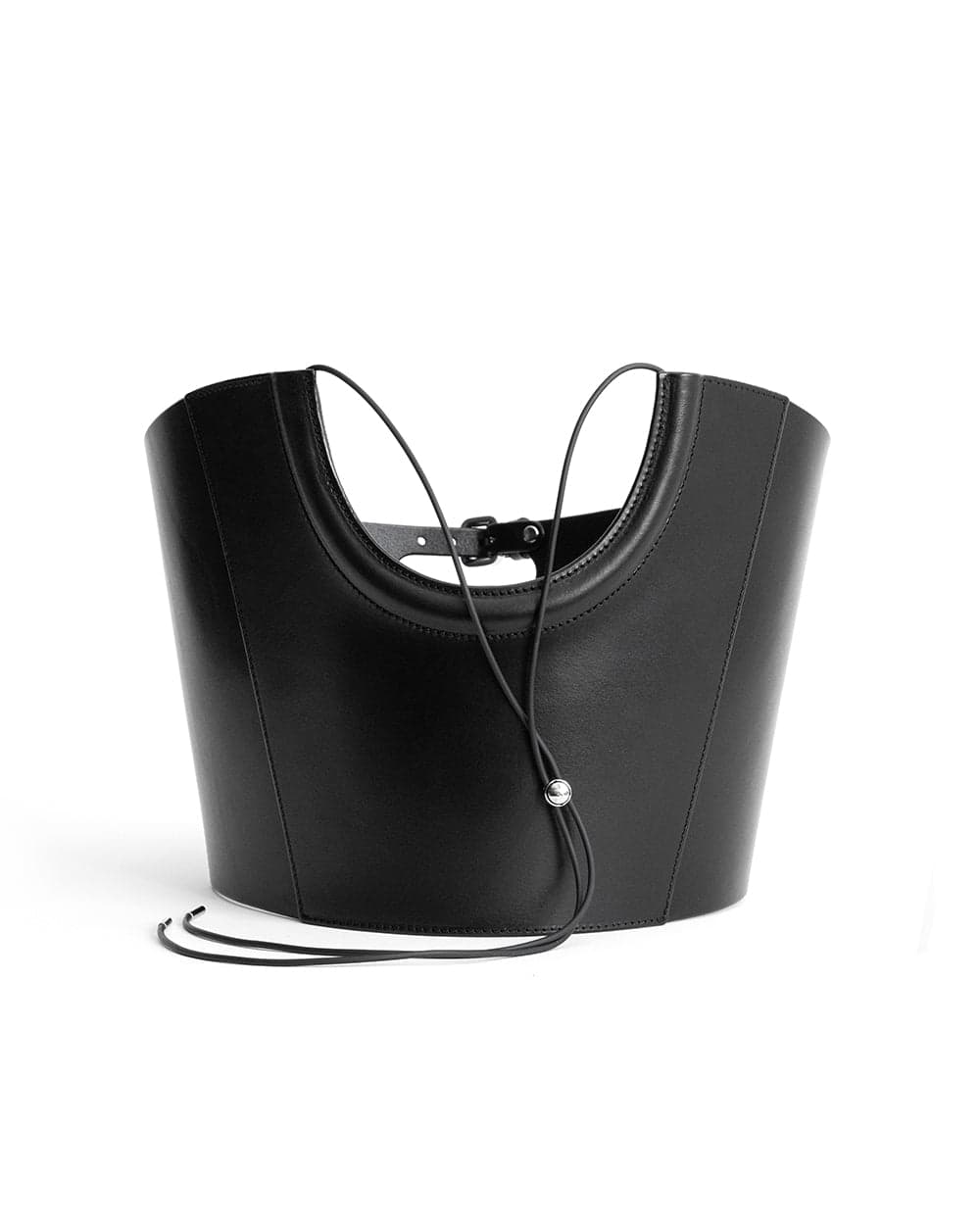 Anoeses Urban Rebel: pelle pieno fiore su corsetto e borsa