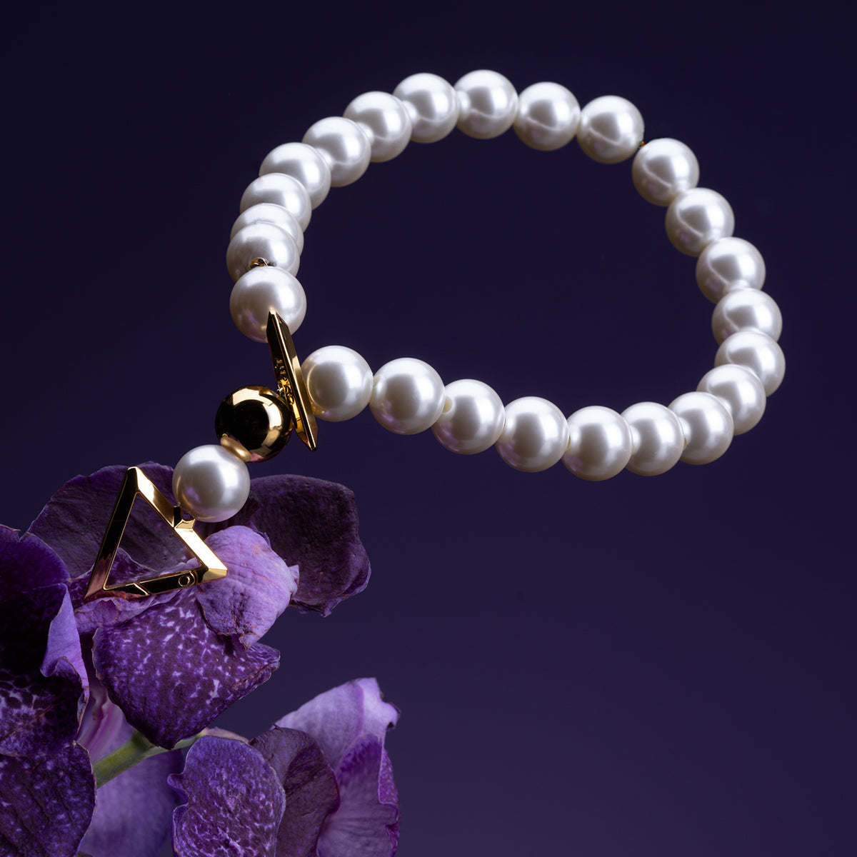 Visual oficial: "Moist Eyes" Pearl Collar & Leash(Leash should be purchased separately)